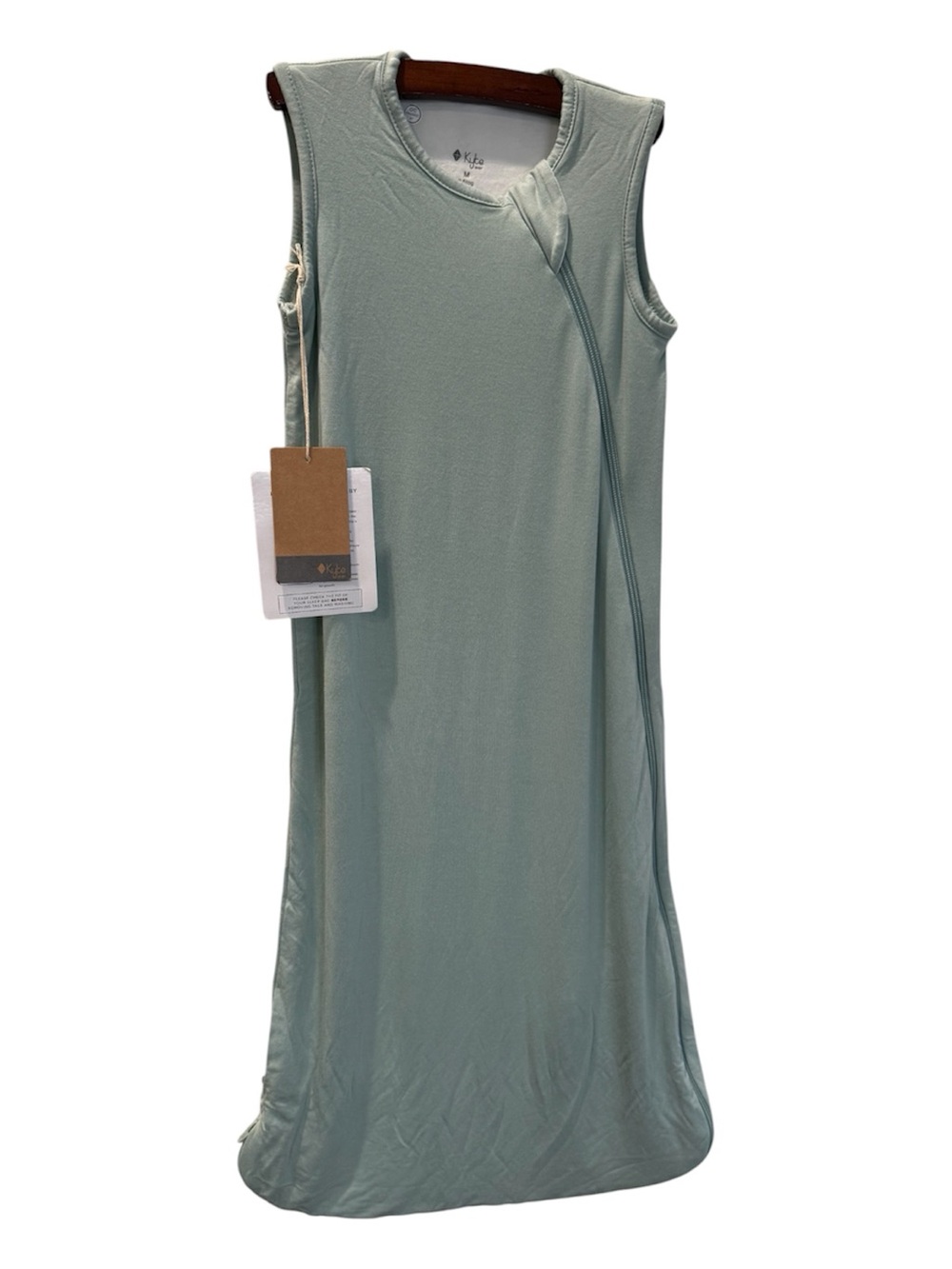 NWT Kyte Baby Bamboo Sleep Bag Sage Green Size Medium 0.5 TOG